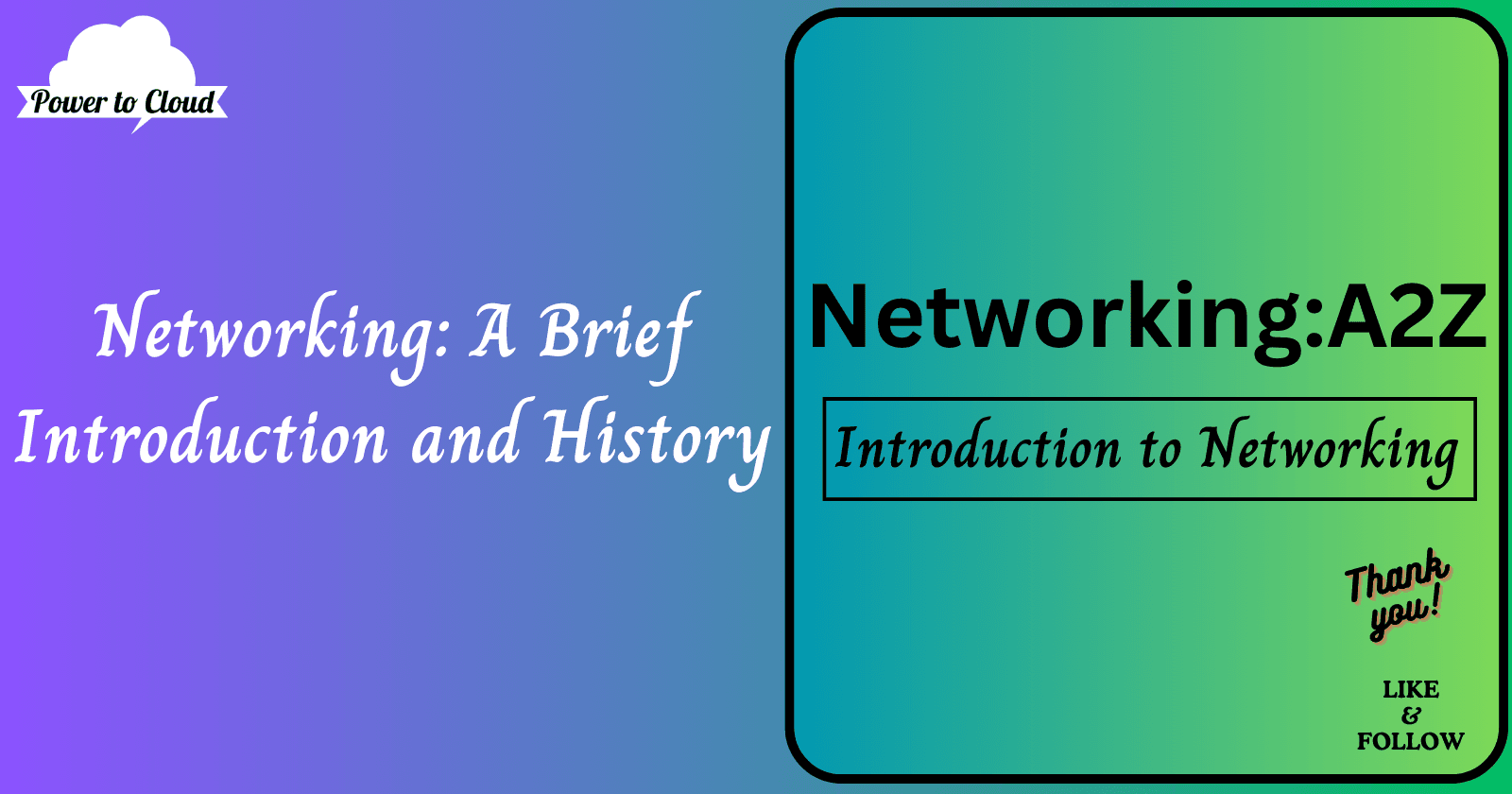 1.1 Networking: A Brief Introduction and History